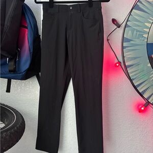 Women’s S Puma Black Straight-Leg Pants